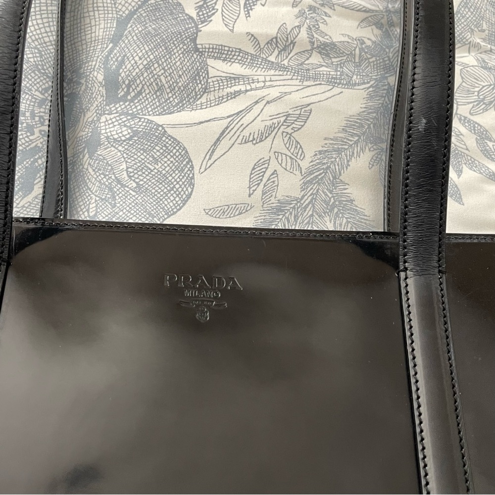 90s Prada Spazzolato Shoulder Bag Similar to CBK